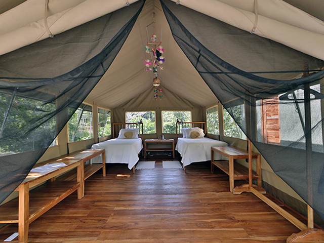 Tent at Canopy Camp by Canopy Family